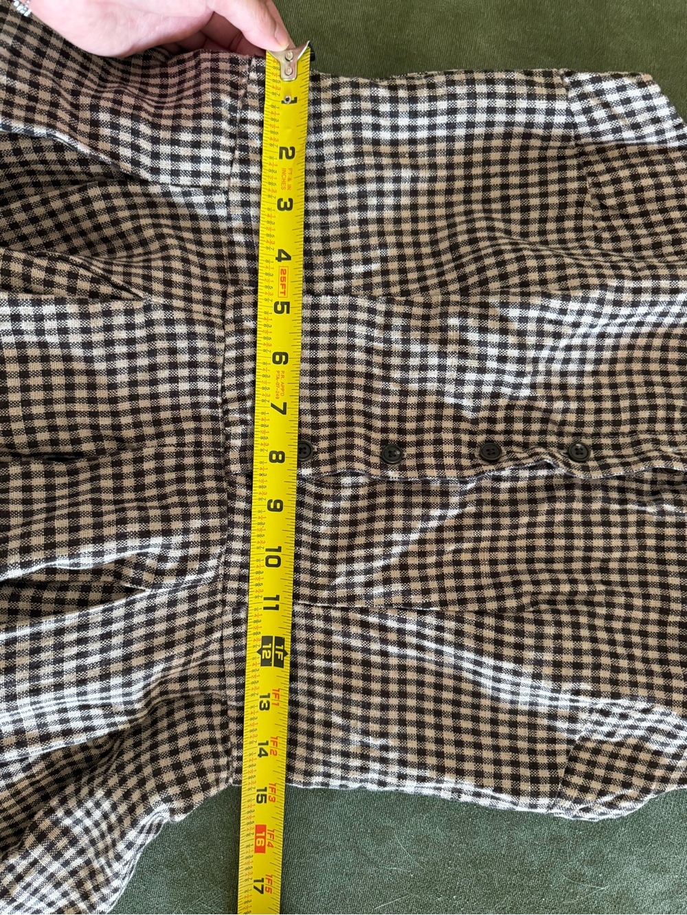 Reformation Arella Linen Dress in Tartine Check - Picture 7 of 9